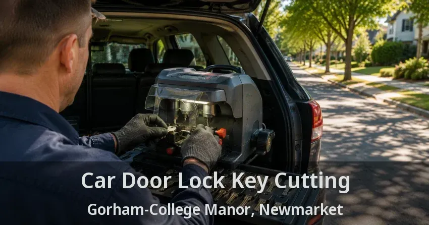 Car Door Lock Key Cutting Gorham-College Manor, Newmarket - ON
