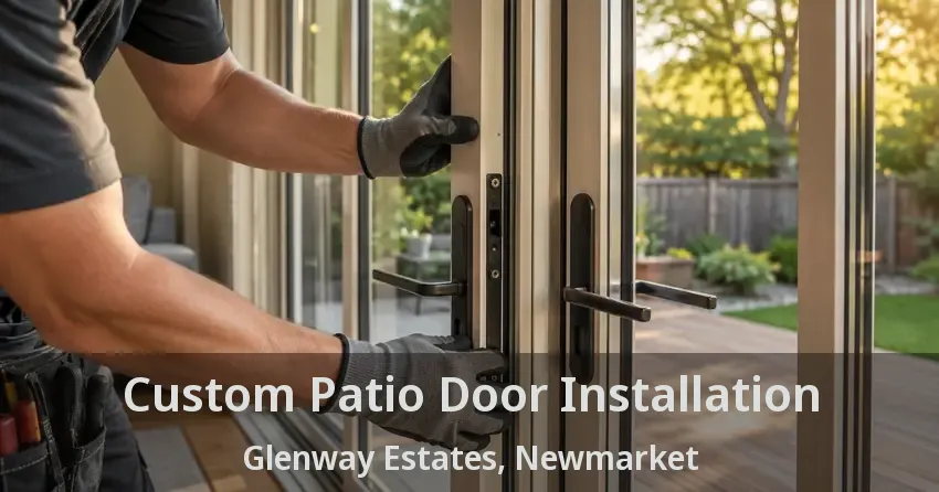 Custom Patio Door Installation Glenway Estates, Newmarket - ON