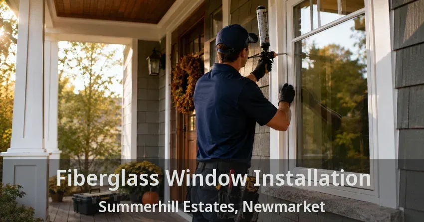 Fiberglass Window Installation Summerhill Estates, Newmarket - ON