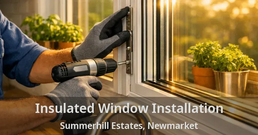 Insulated Window Installation Summerhill Estates, Newmarket - ON
