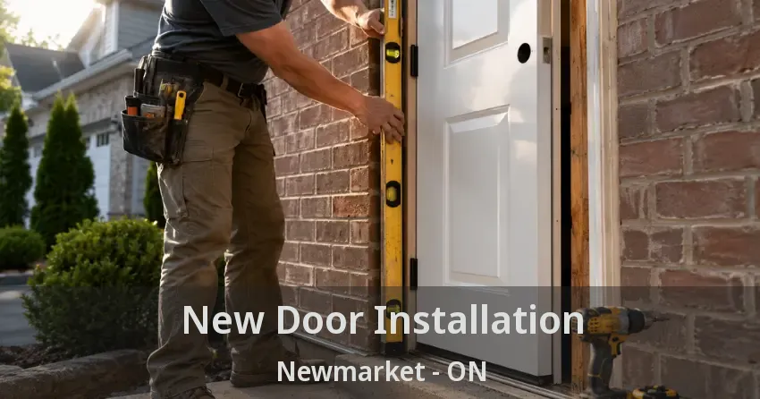 New Door Installation Newmarket - ON