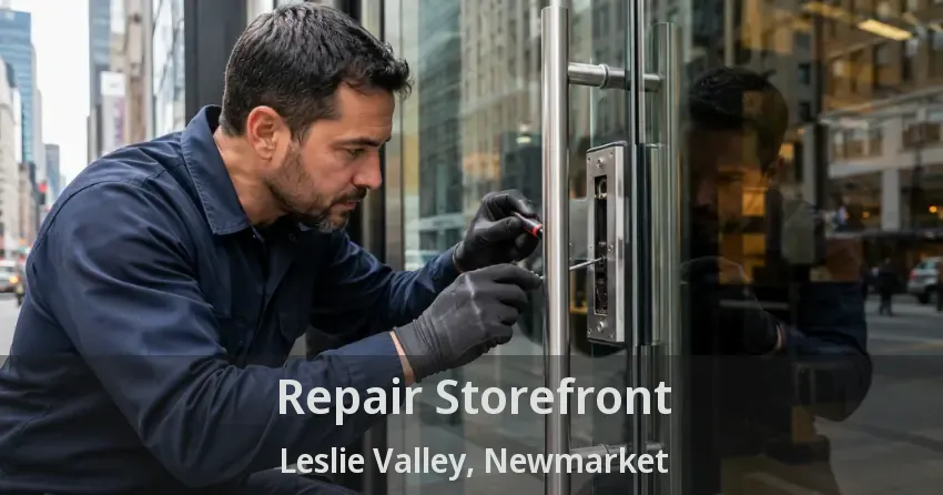 Repair Storefront Leslie Valley, Newmarket - ON