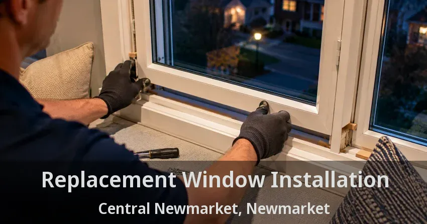 Replacement Window Installation Central Newmarket, Newmarket - ON