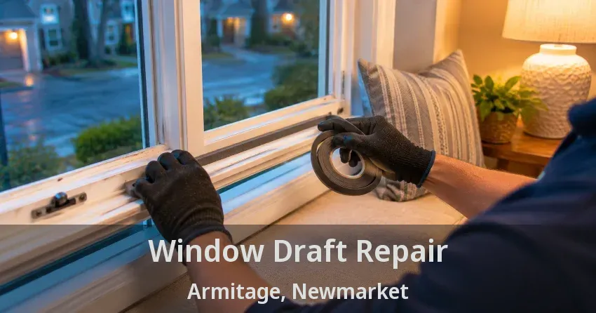 Window Draft Repair Armitage, Newmarket - ON