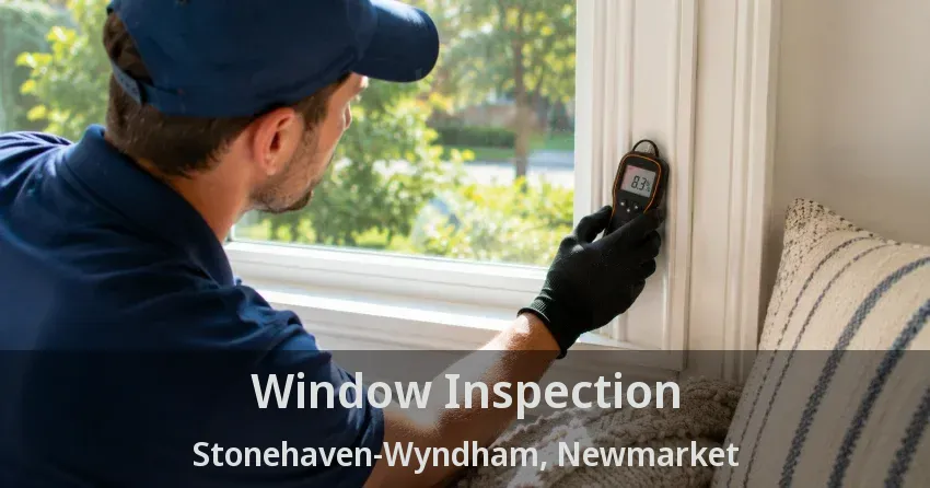 Window Inspection Stonehaven-Wyndham, Newmarket - ON