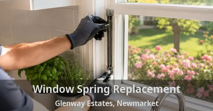 Window Spring Replacement Glenway Estates, Newmarket - ON