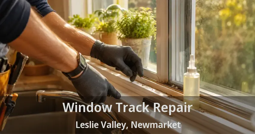 Window Track Repair Leslie Valley, Newmarket - ON