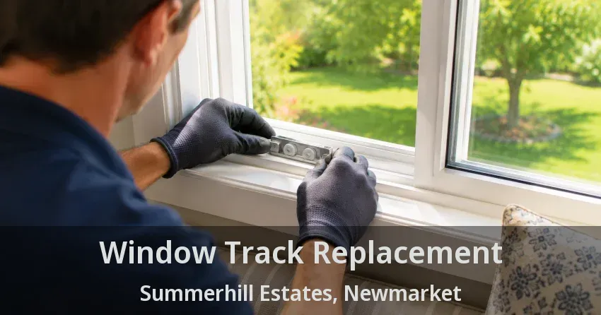 Window Track Replacement Summerhill Estates, Newmarket - ON