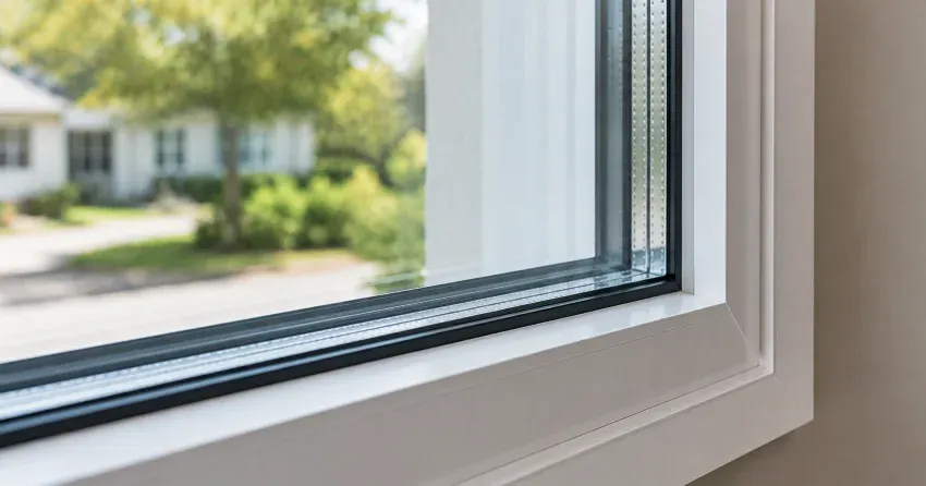 technician replacing window weatherstripping in Armitage, Newmarket home