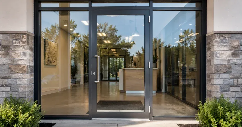 glass door installation sliding patio door in Glenway Estates, Newmarket